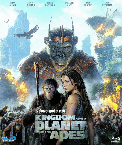 B6176.Kingdom Of The Planet Of The Apes 2024  VƯƠNG QUỐC MỚI  2D25G (DTS-HD MA 7.1)